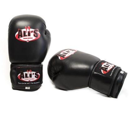 Ali's fightgear bokshandschoenen bg sp zwart - 16 oz - L