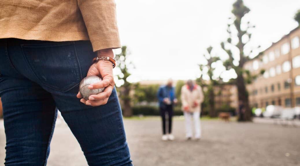 Petanque spel